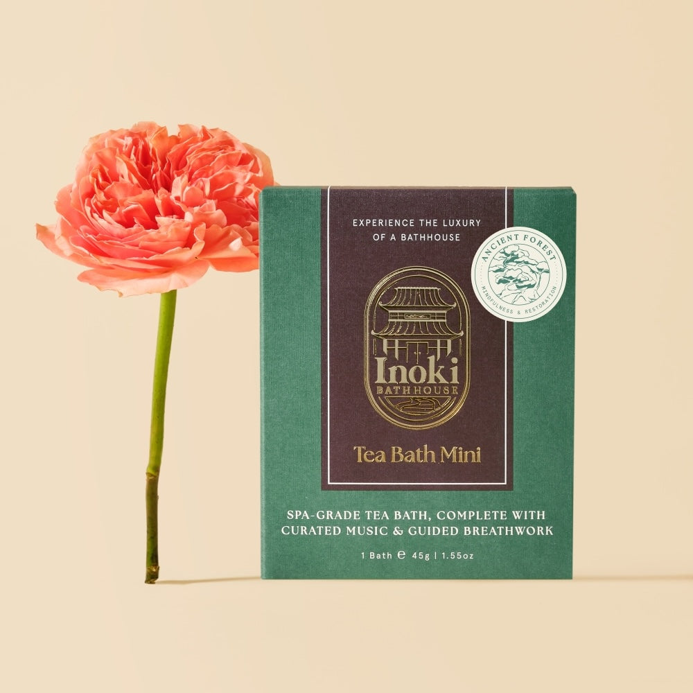 Inoki Bathhouse - Ancient Forest Tea Bath (mini) - Premium Botanical Soak for Holistic Wellness Rituals