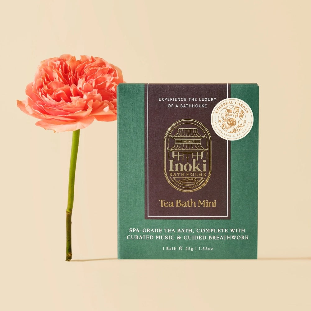 Inoki Bathhouse - Ethereal Garden Tea Bath (mini) - Premium Botanical Soak for Holistic Wellness Rituals