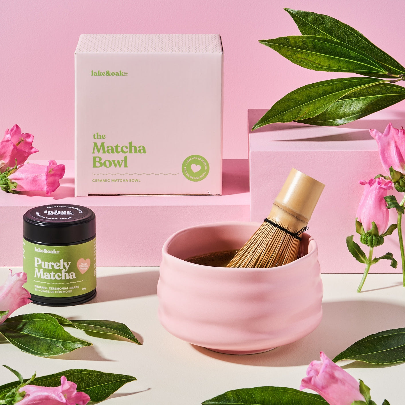 Matcha Bowl - Pink (Chawan)