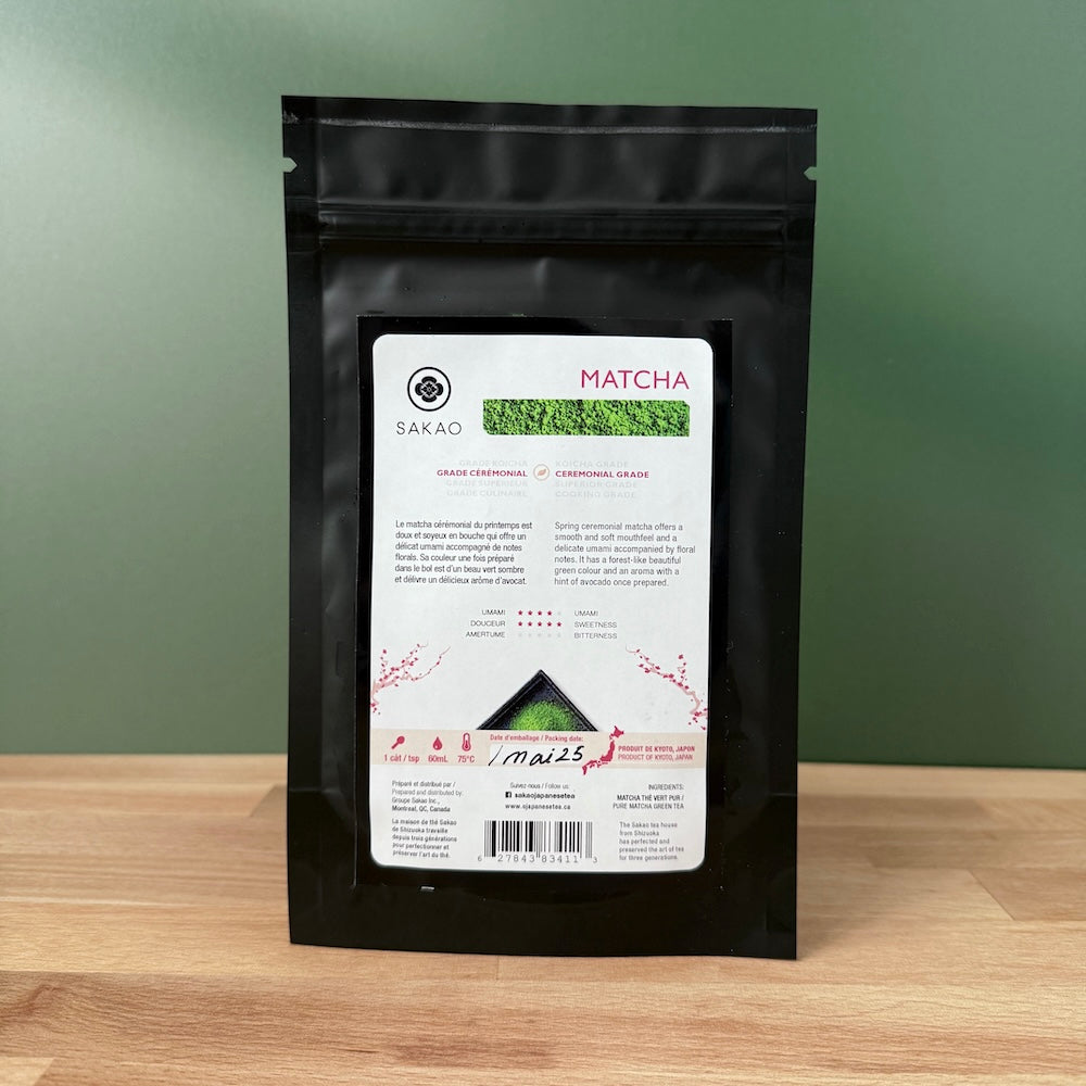 Sakaō Tea - Spring Ceremonial Grade Matcha (30g Bag)