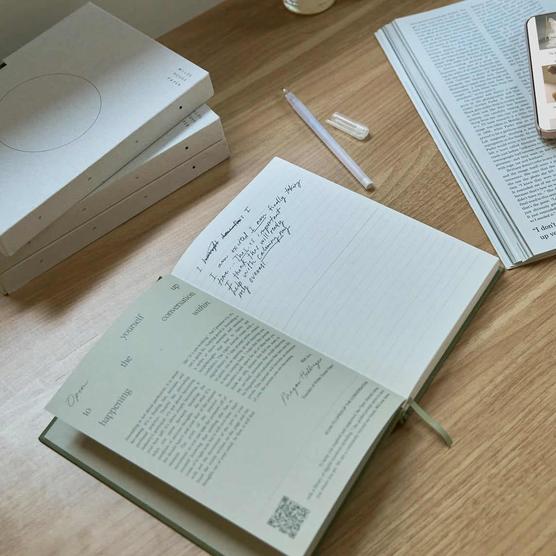 Wilde House Paper - Open Journal in Moss
