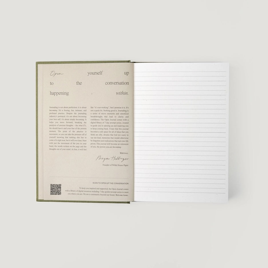 Wilde House Paper - Open Journal in Moss