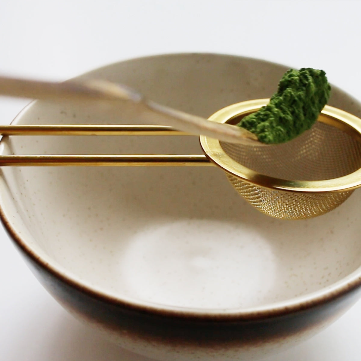 Gold Matcha Sieve