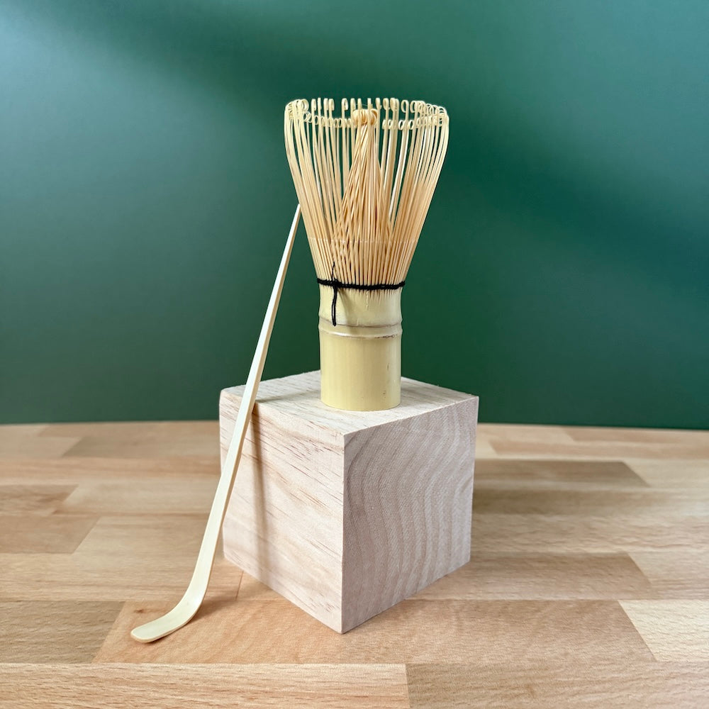 Bamboo Whisk and Scoop Set